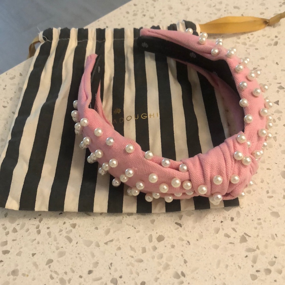 Lele Sadoughi Pink Headband